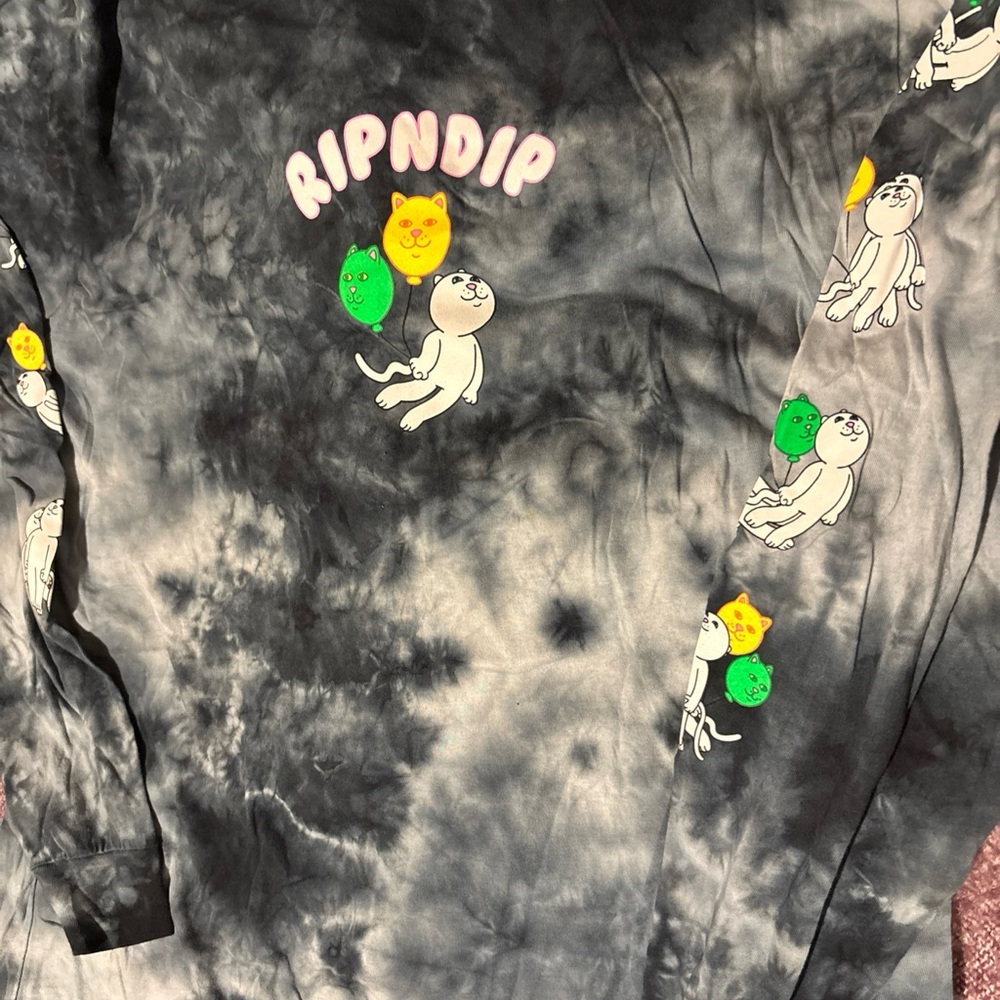 Ripndip Black Long Sleeve Tee